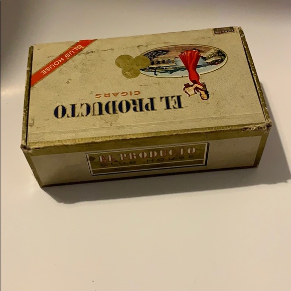 Antique Cigar Box - Picture 5 of 7